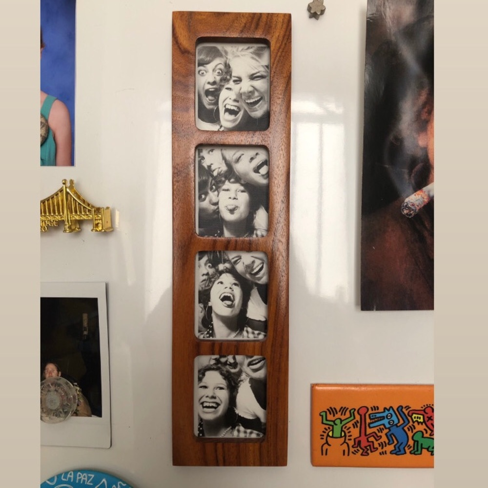 Magnetic Photobooth Wood Frame